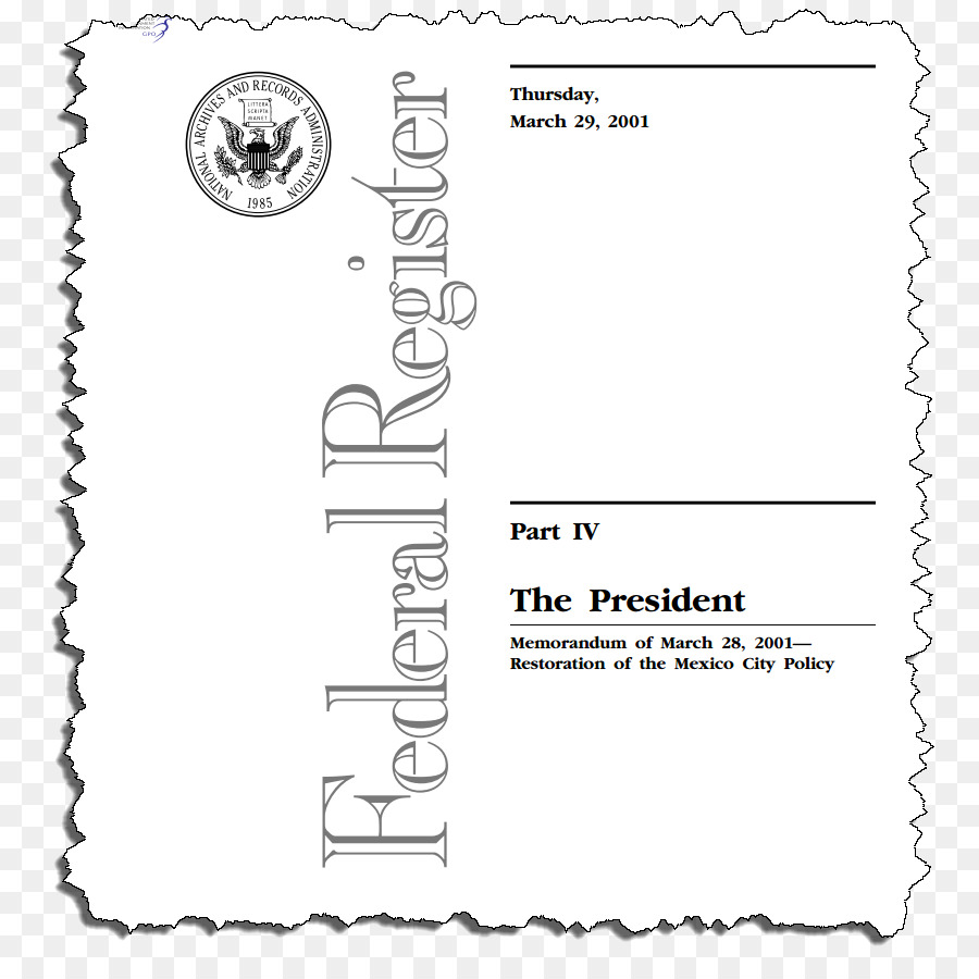 Bundesregierung der Vereinigten Staaten (Federal Register-Code of Federal Regulations - Vereinigte Staaten