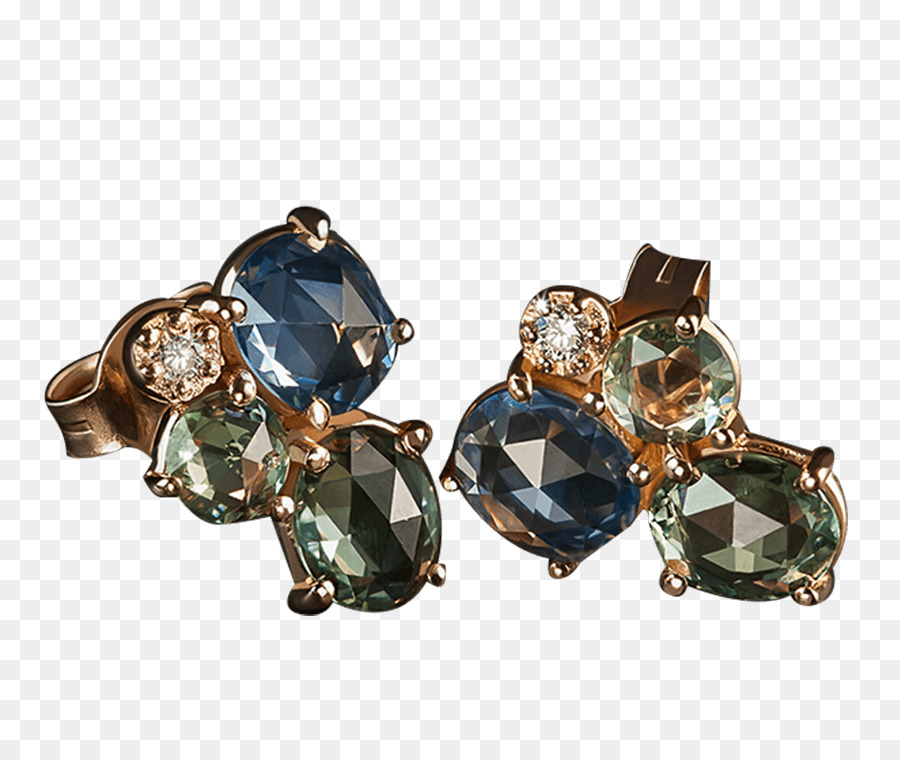 Sapphire Bông Tai Cơ Thể Đồ Trang Sức Trâm - sapphire