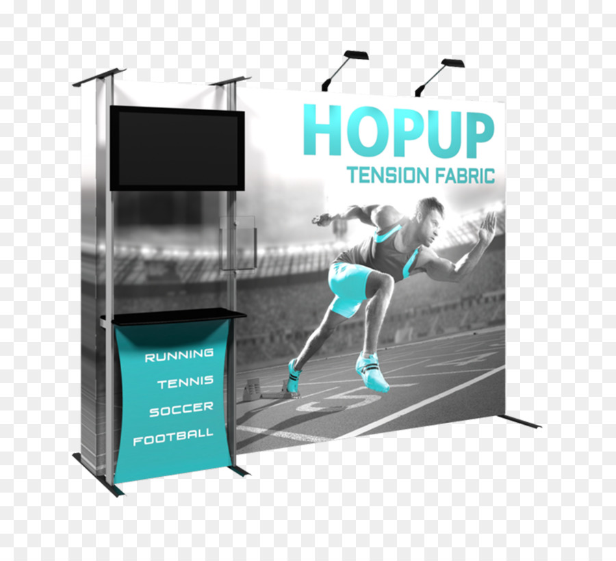 Display fiera Tessile Monitor di Computer con Pop-up annuncio MYDISPLAYSOURCE, LLC. - HopUp