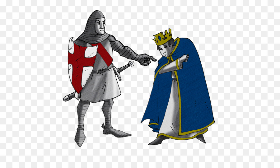 Kostüm Ritter Cartoon - Normannischen Eroberung Englands