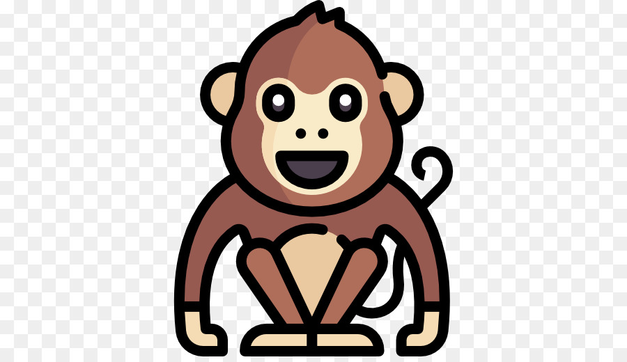 Máy tính Biểu tượng đóng Gói tái Bút Clip nghệ thuật - khỉ