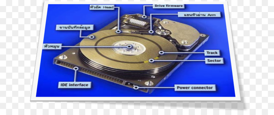 Computer-hardware-Festplatten - Festplatte Plattenteller