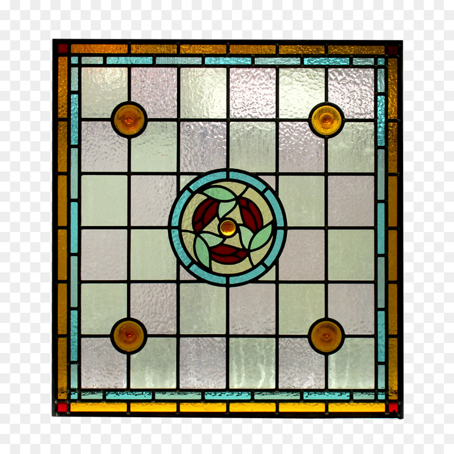 Glasmalerei Spiel-Kunst-Symmetrie Muster - Glas