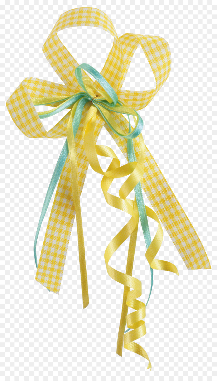Ribbon Gelb Verpackung und Kennzeichnung Geschenkpapier - Menüband