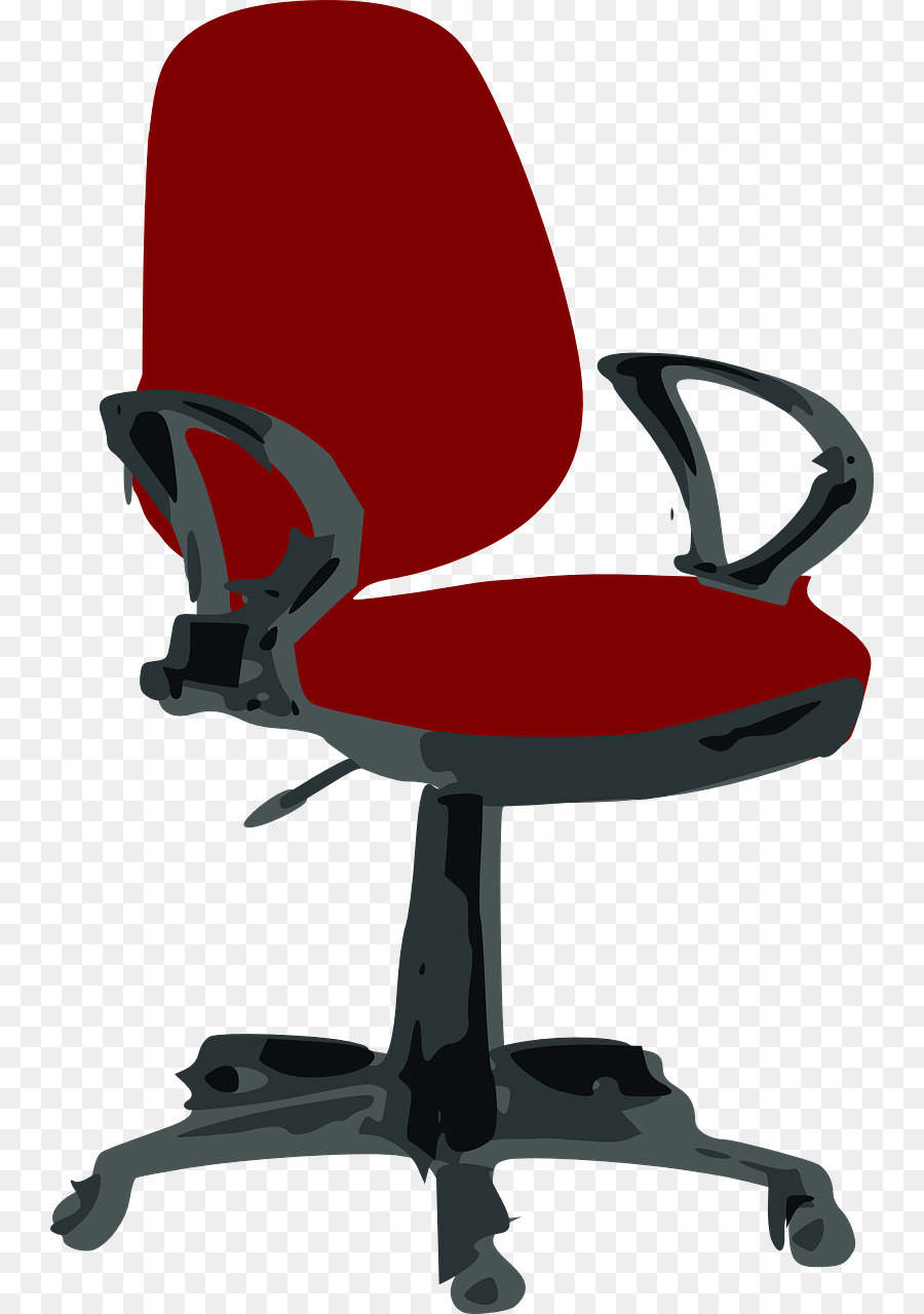 Büro & Schreibtisch-Stühle-Möbel Drehstuhl Clip-art - Stuhl