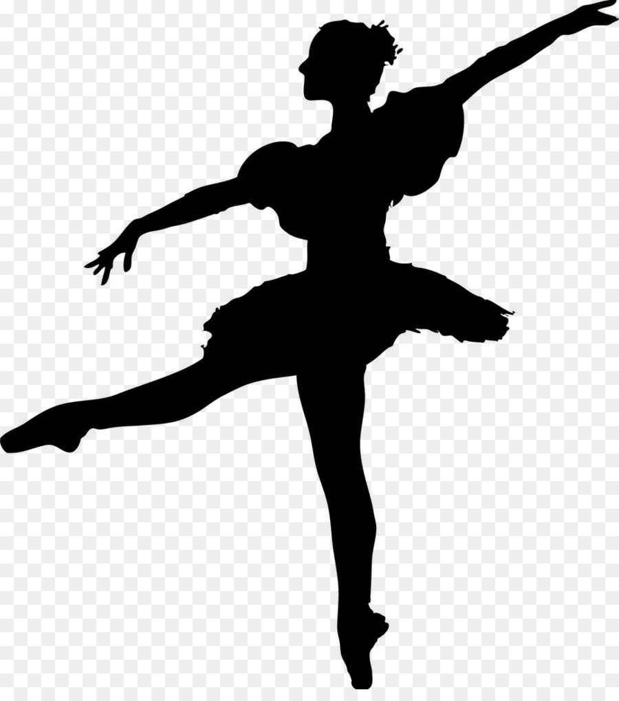 Ballett-Tänzer Silhouette Hip-hop-Tanz - Silhouette