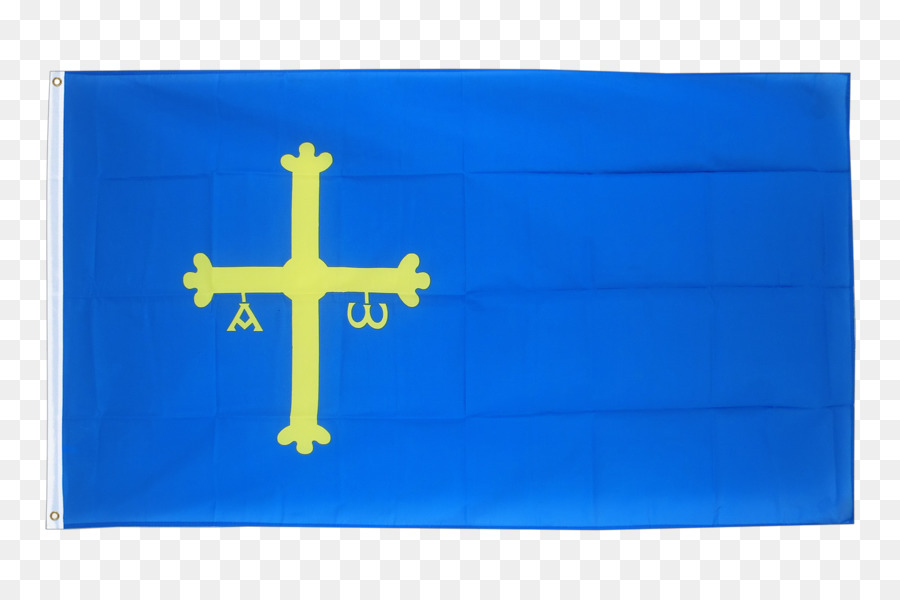 Flagge von Asturien Victory Cross Königreich Asturien Flagge von Spanien - Flagge
