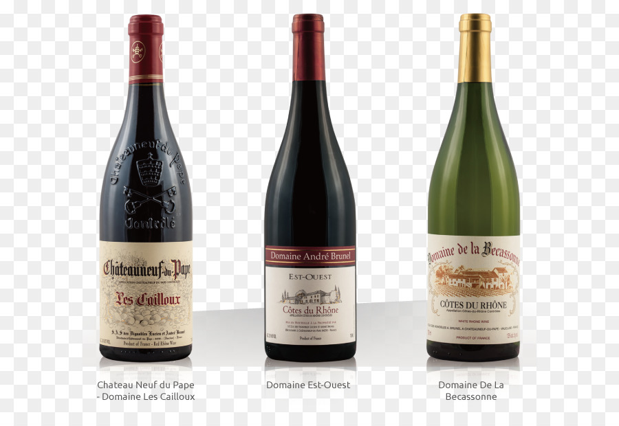 Vino di borgogna Châteauneuf-du-Pape AOC Vino Rosso - il vino di bordeaux
