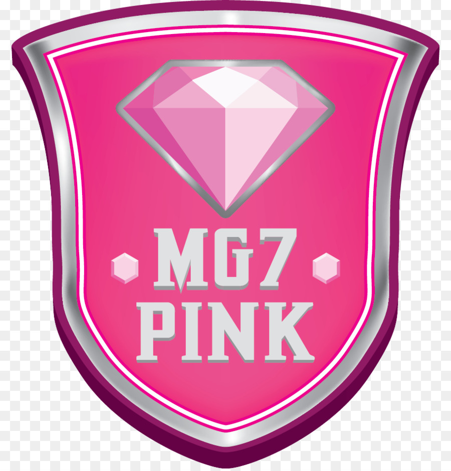 Logo Marke Pink M Schriftart - Logo der mobilen Legende