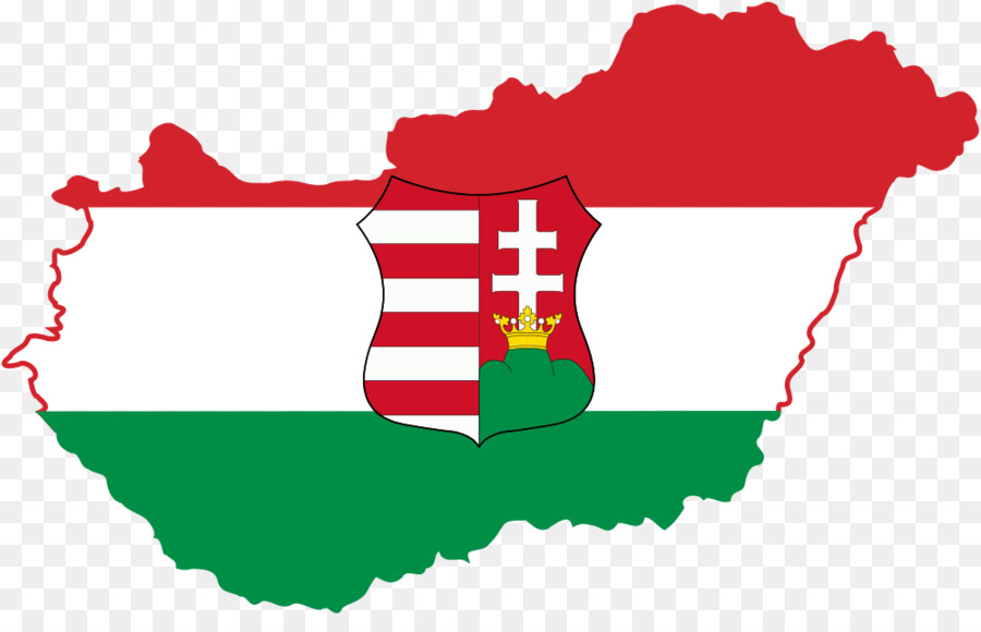 Popolo ungherese, la Bandiera della Repubblica di Ungheria Mappa - mappa