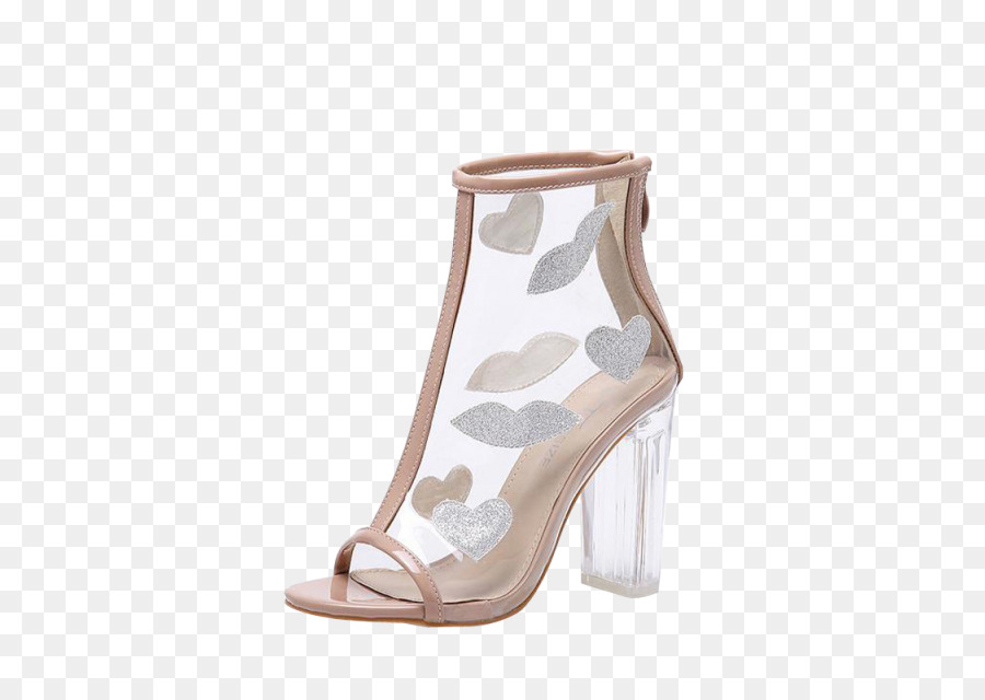 High-Heels Schuh Clear heels-Fashion-Sandale - Sandale