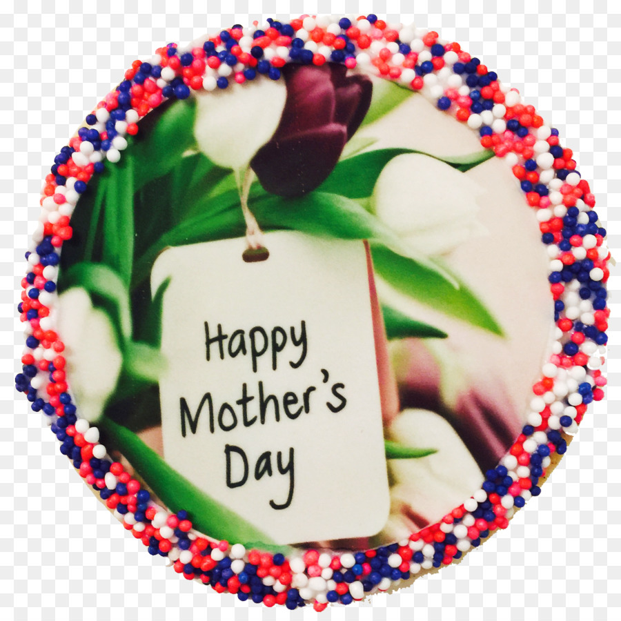 Muttertags-Blumen-Kuchen-Schriftart - Muttertag