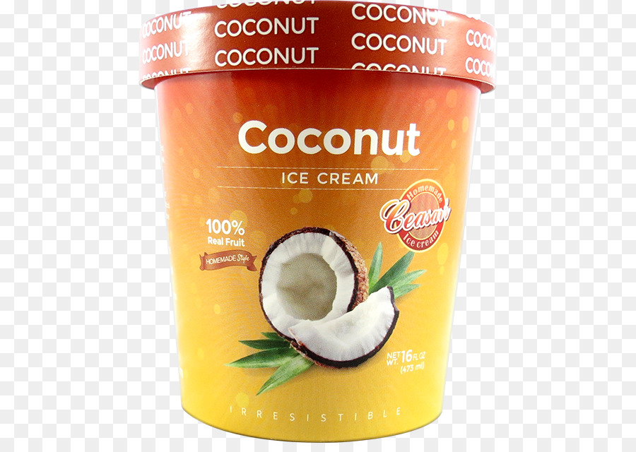 Köstliche Kokos-Rezepte: aus der RainbowWay®-Vitalkost-Küche Ice cream Flavor Natural foods - Eis