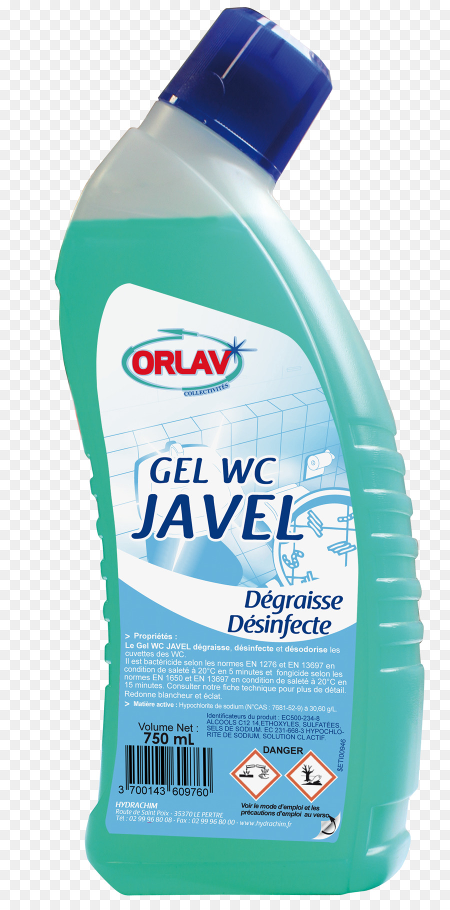 WC Desinfektionsmittel Sauberkeit eau de Javel Abflussreiniger - WC