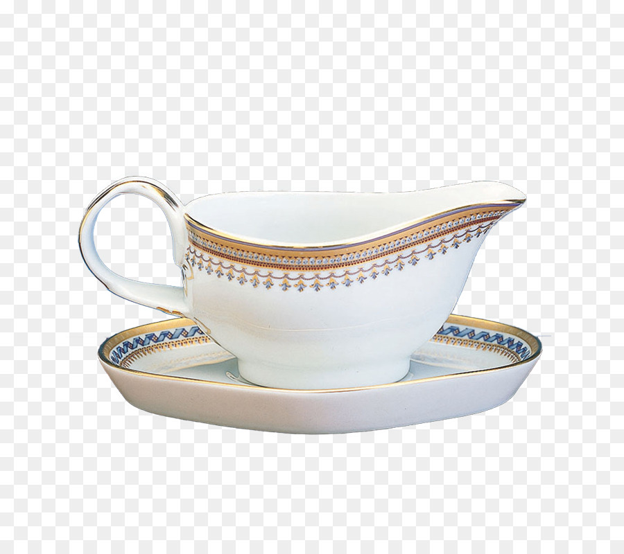 Sugo di Barche tazza da Caffè in Porcellana Piatto Piattino - piastra