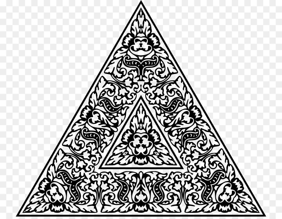 Triangolo arti Visive Disegno - triangolo