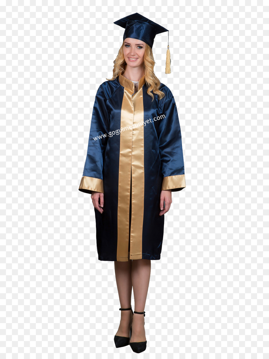Robe Abschlussfeier Akademischen Kleid Düz Diplom - Promotion