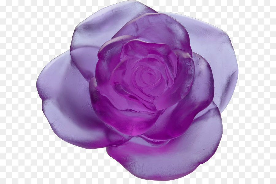 Le rose da giardino Daum Fiore Viola in stile Art Deco - fiore