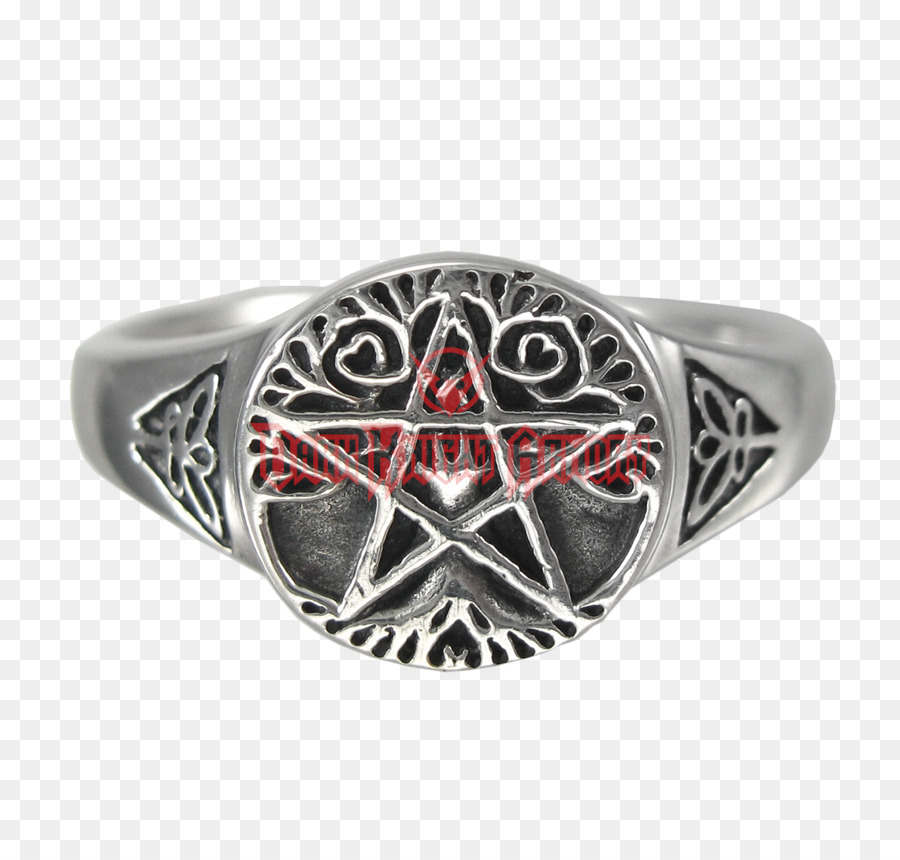 Ring Gürtelschnallen Körperschmuck Silber - Ring