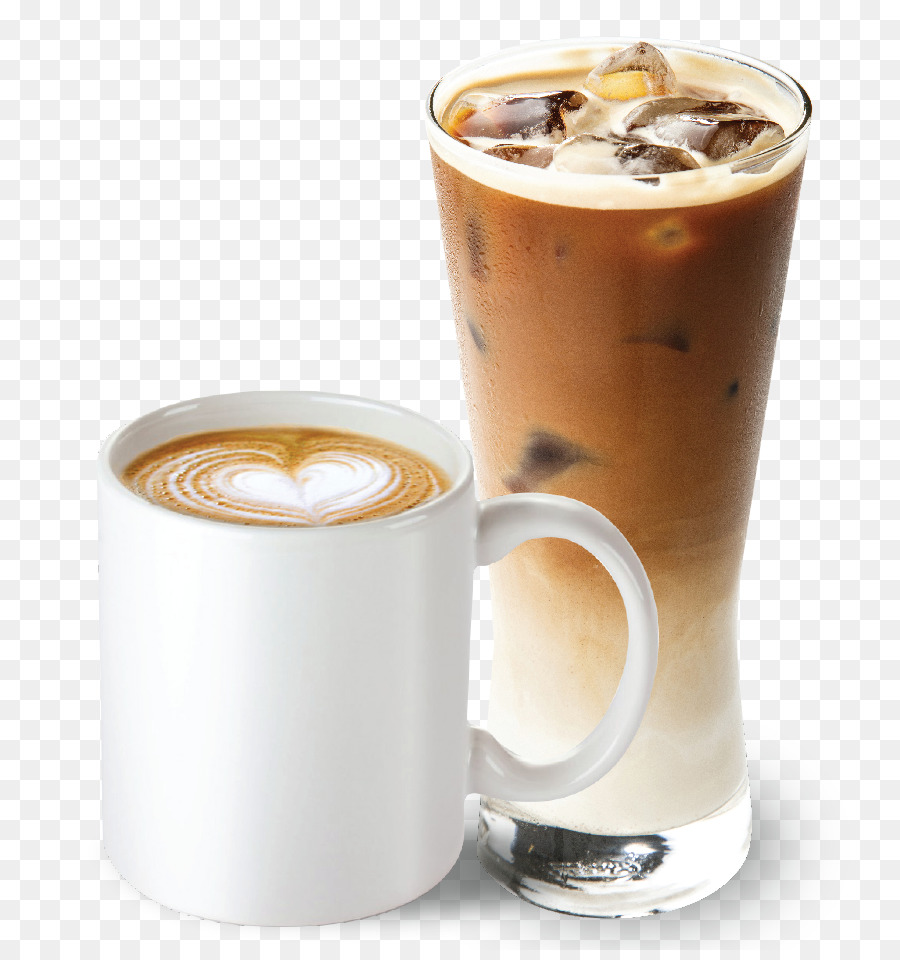 Latte macchiato latte macchiato Café au lait Kaffee mokka - Kaffee