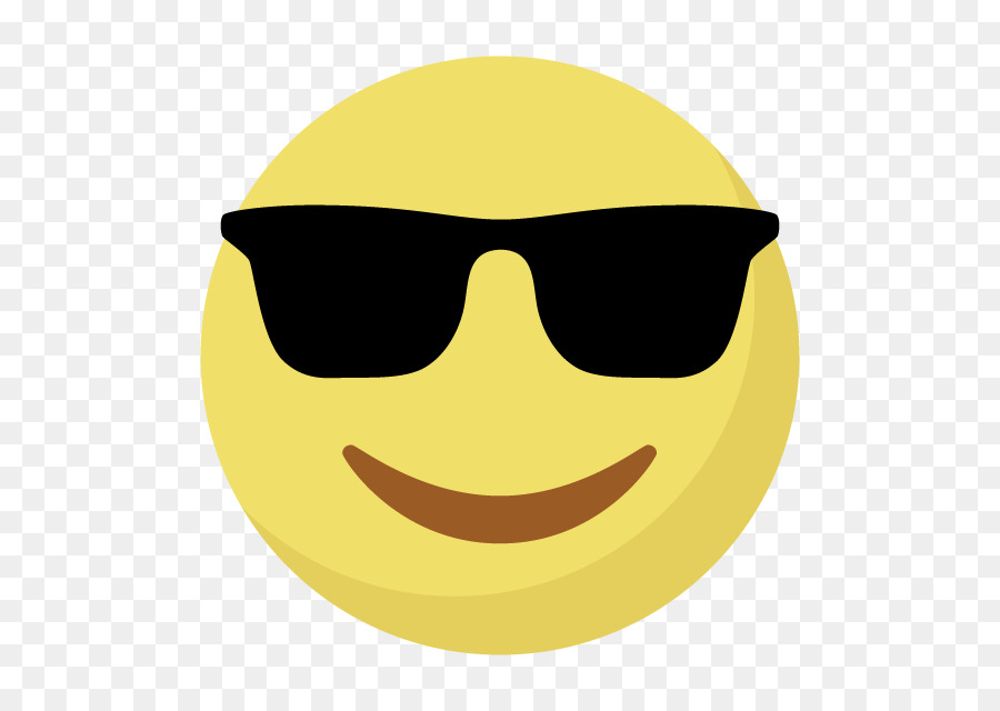 Smiley Occhiali Da Sole Abbigliamento Emoji - sorridente