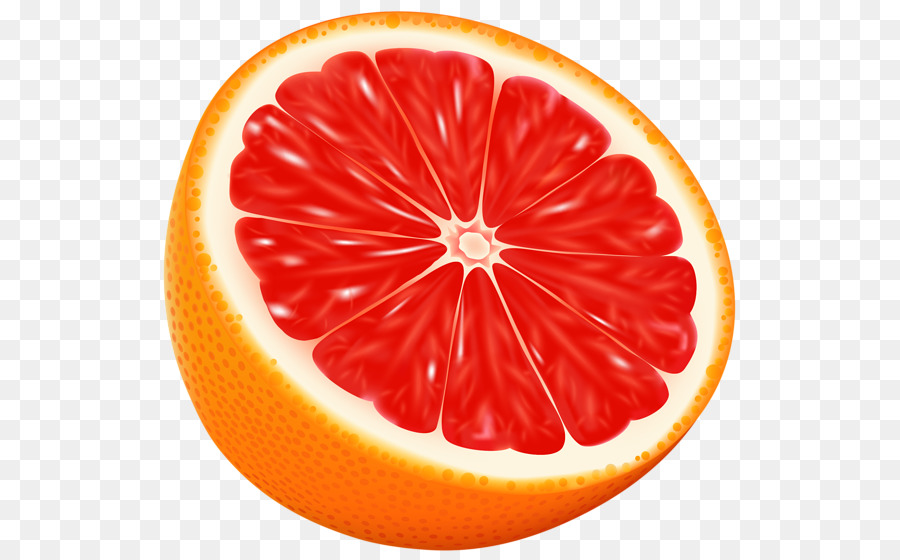 Blut-Orangen-Grapefruit-Saft Rangpur Clip-art - halbe orange