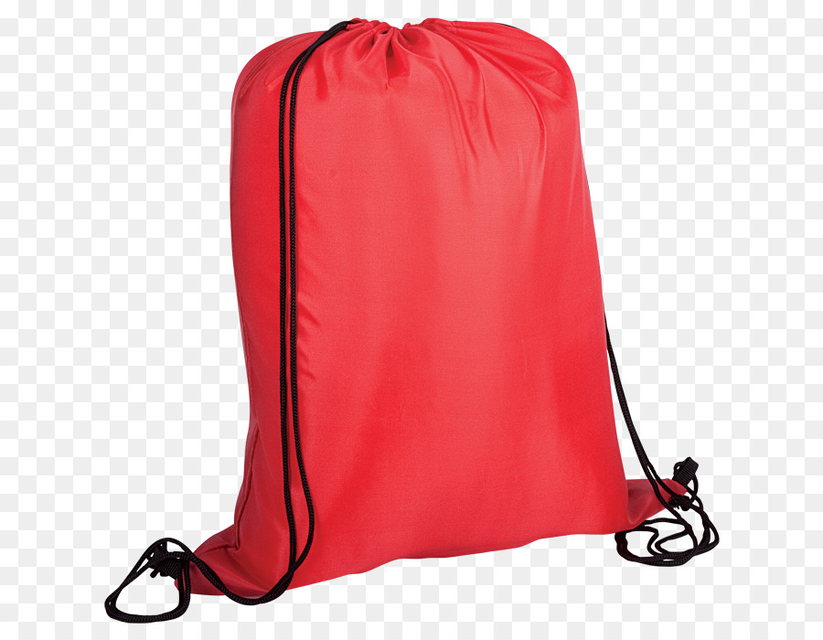 Tasche Rucksack Drawstring-T-shirt Rot - Tasche