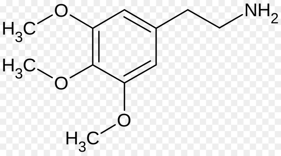 Meskalin Strukturformel Peyote Chemische Formel Molecular formula - andere