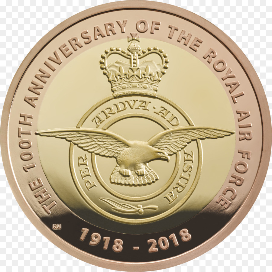 Royal Mint Abzeichen der Royal Air Force Zwei Pfund - Münze