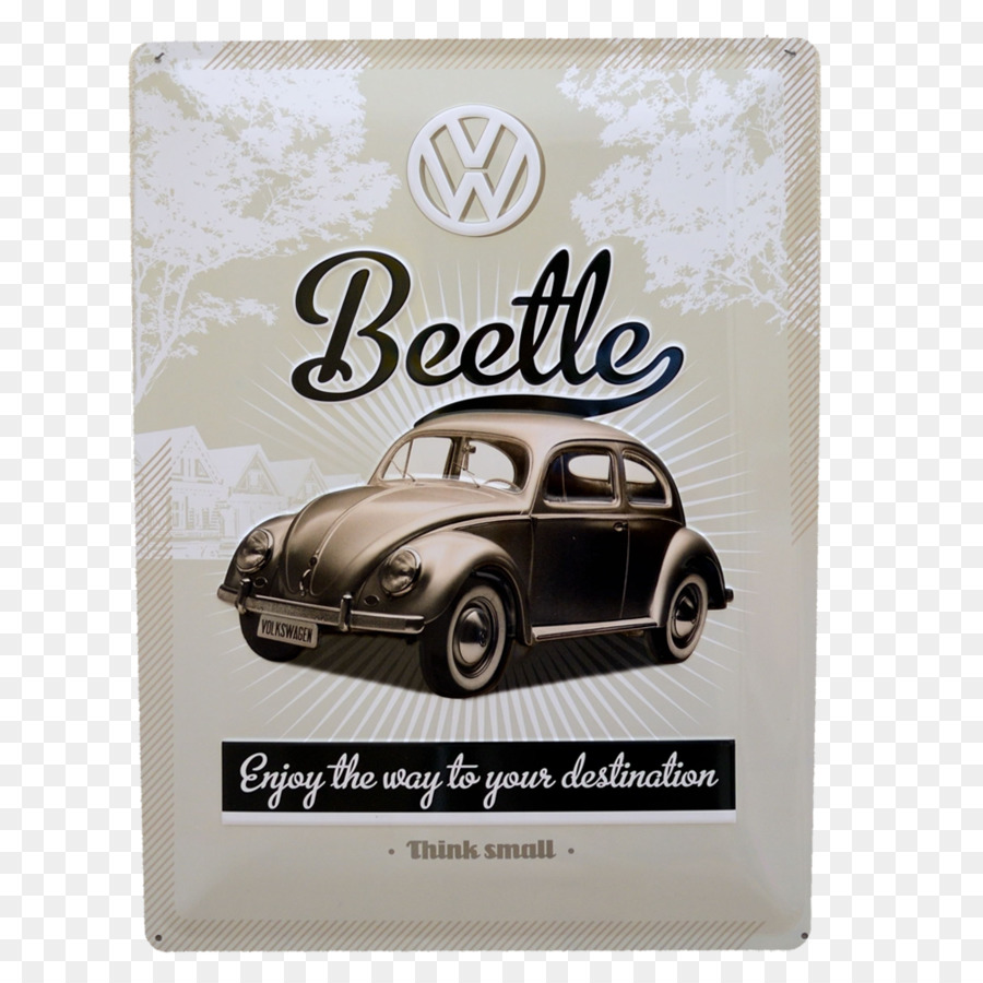 Volkswagen Beetle Car Volkswagen Transporter stile Retrò - poster di propaganda