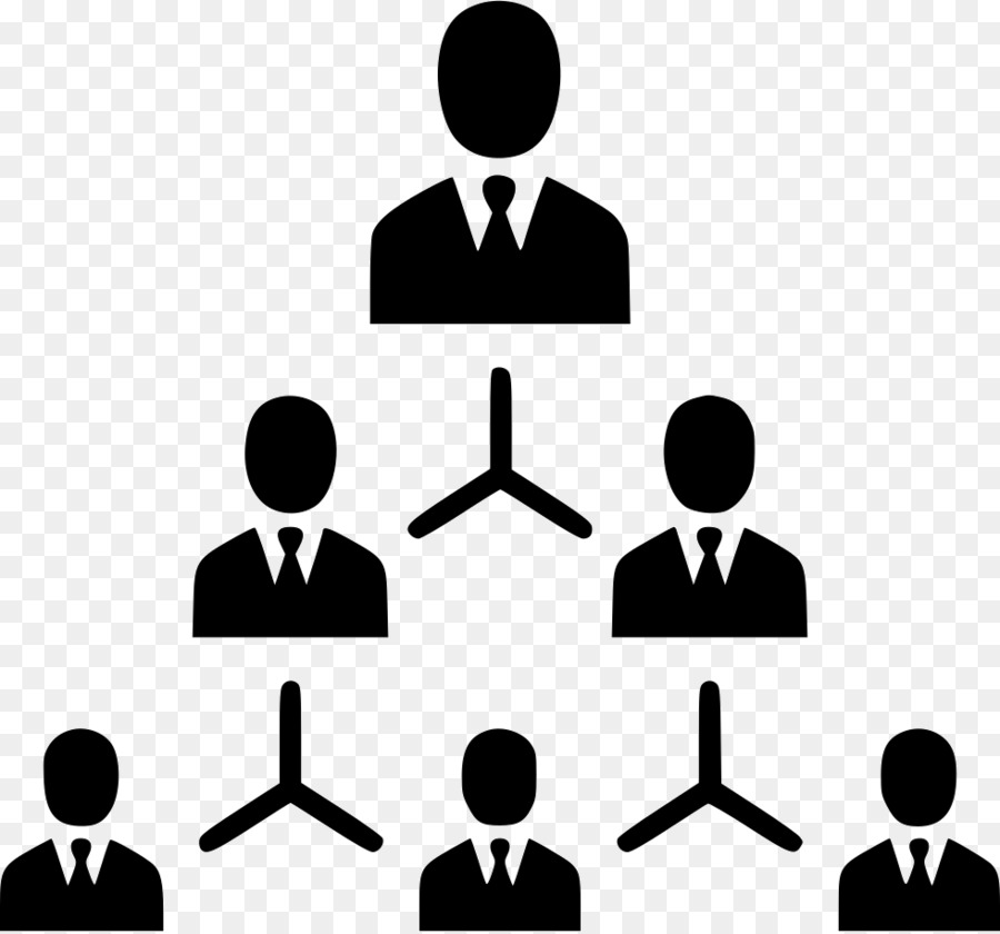 Organigramm die Hierarchische Organisation Organisationsstruktur - Business