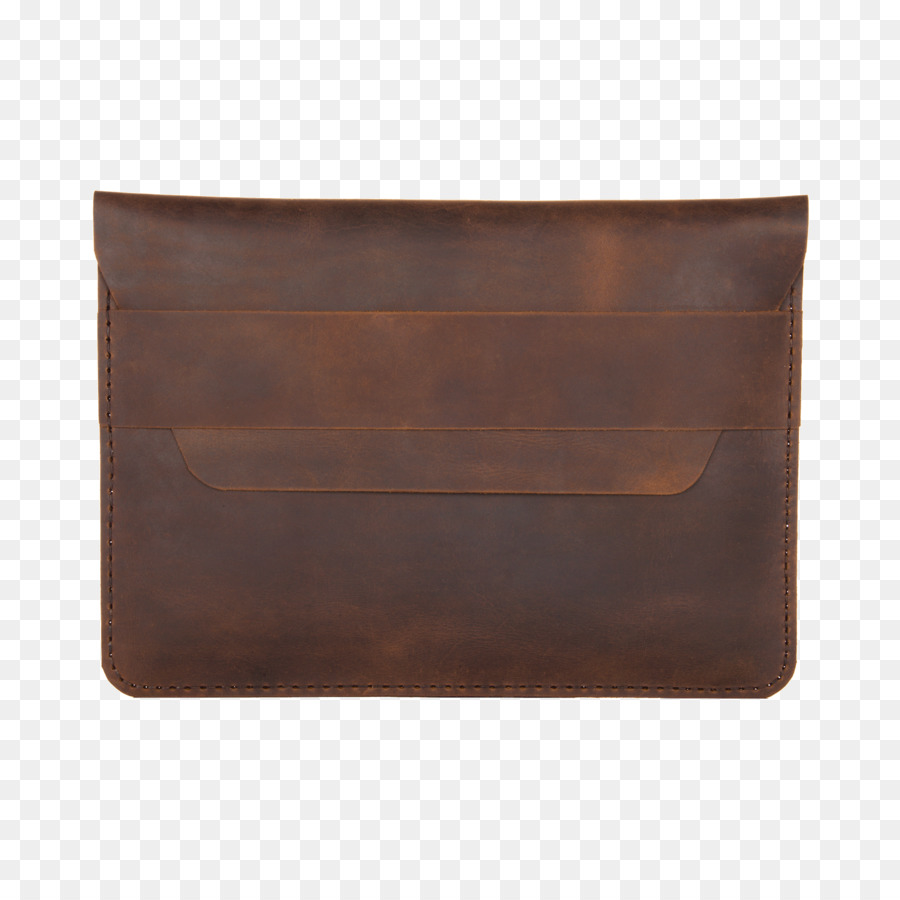 Tasche-Geldbörse Caramel Farbe Braun Leder - Tasche