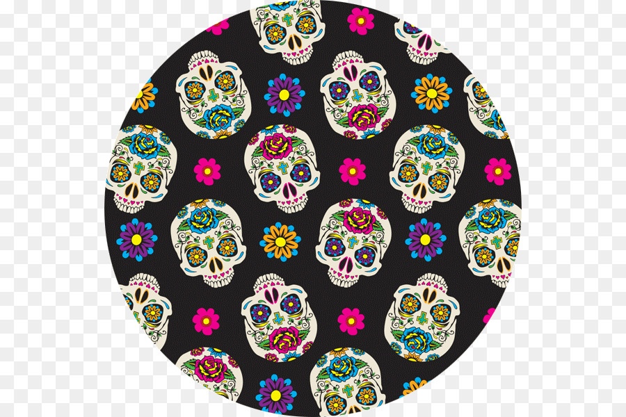 Nghệ thuật thị giác Sọ Vật - skull và hoa