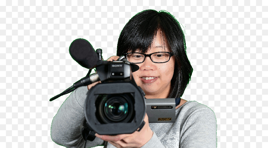 Digitaler SLR-Kameraobjektiv Kameraobjektiv - Kamera operator