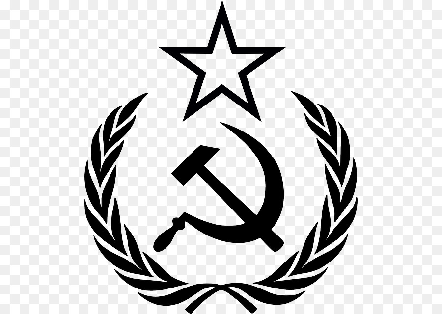 Sowjetunion Hammer und Sichel russische Revolution clipart - Sowjetunion