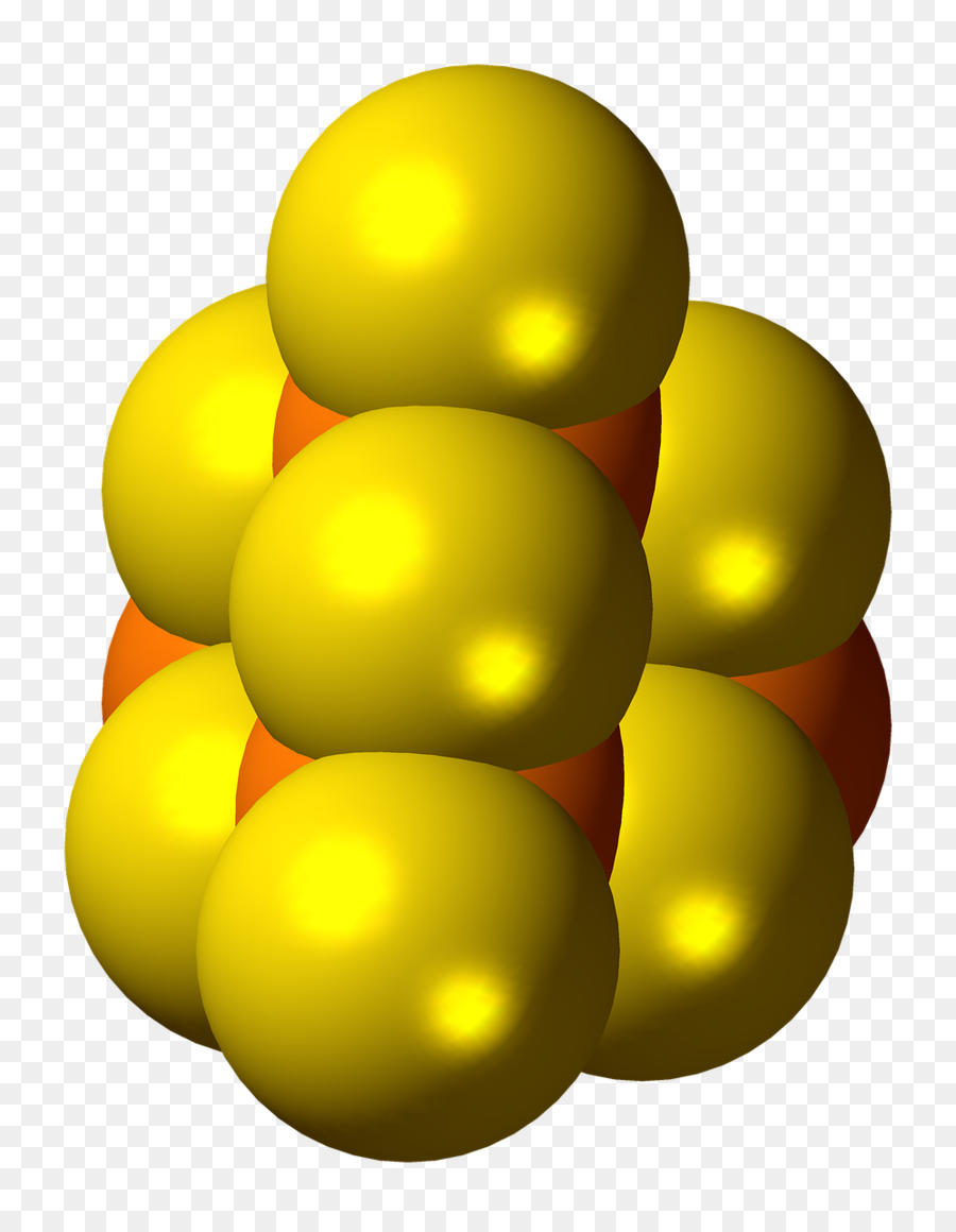 Il solfuro di fosforo Molecola di Fosforo solfuro modello Molecolare - molecola illustrazione