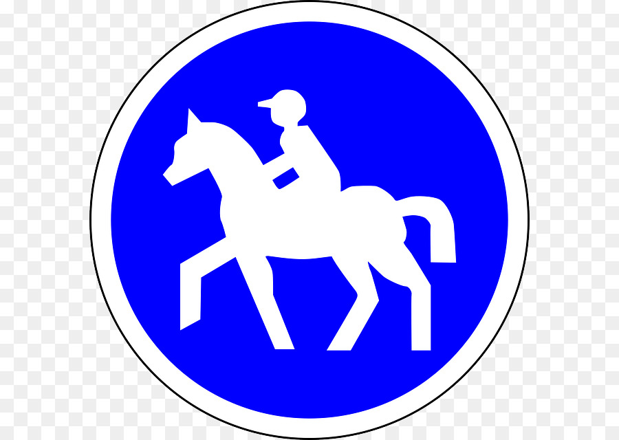 Pferd Verkehrszeichen Saumpfad Clip-art - Pferd