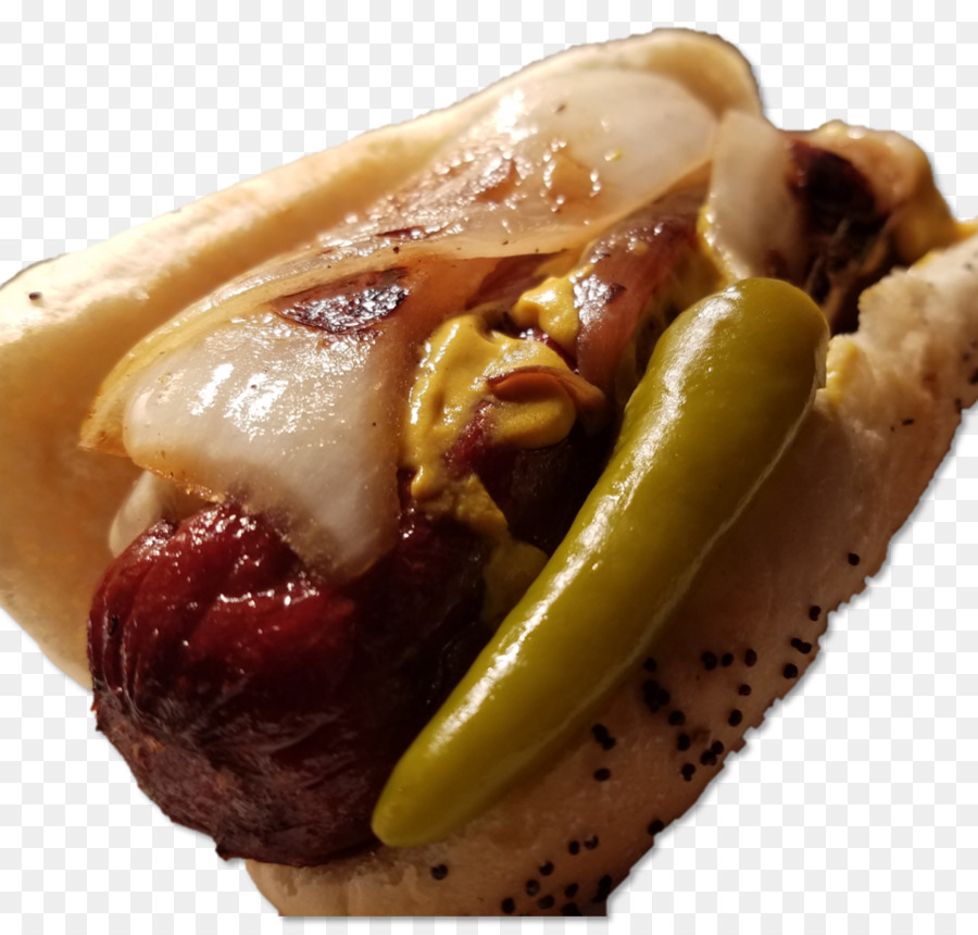 Bratwurst Maxwell Street Chicago-Stil hot dog polnischen Jungen - Hot Dog