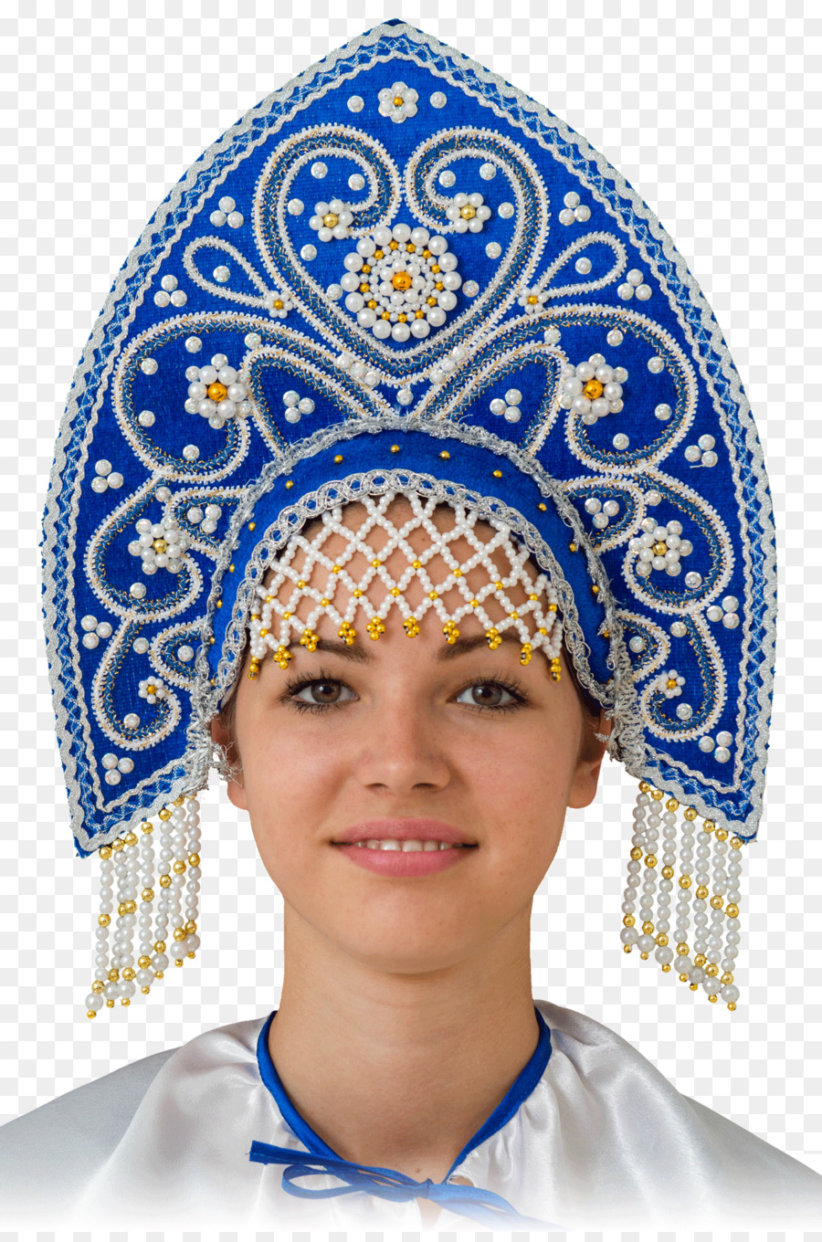 Kokoshnik Headpiece Russischen Volks Kopfbedeckung Kopfbedeckung Cap - Gap