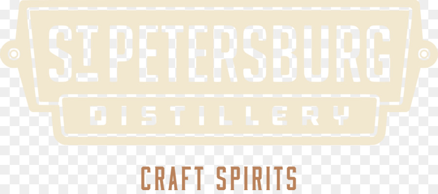Marke Logo Destillation Schriftart - St. Petersburg