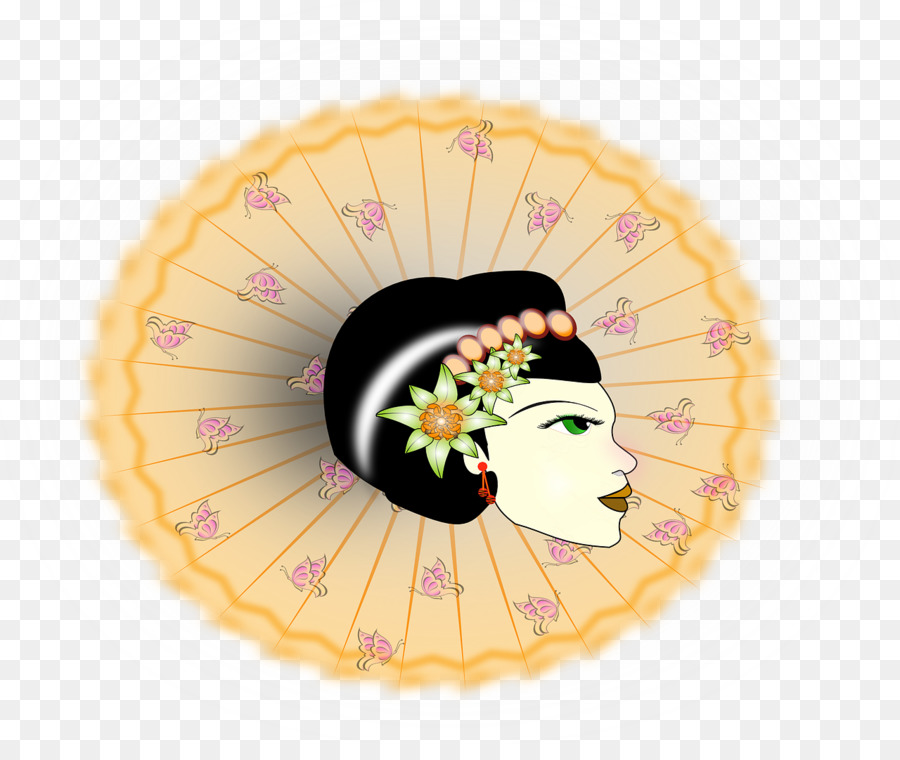 Geisha Zeichnung Clip art - der chinesischen traditionellen Kultur
