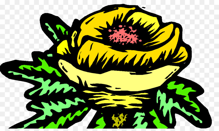 Charakter Cartoon Blühende pflanze clipart - andere