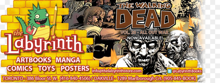 The Walking Dead Volume: 20: All Out War Parte 1 Graphic design Flyer Libro - coppa del mondo mascotte