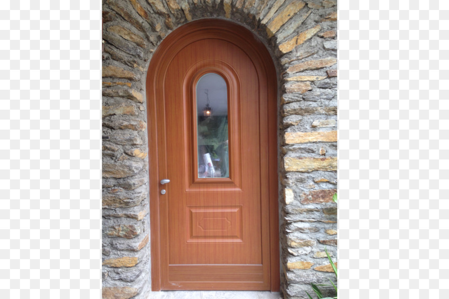 Holz-Tür Infisso Fassade, Isolierverglasung - holz weiß