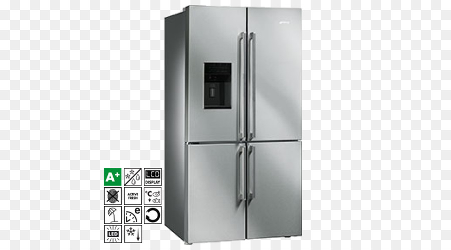 Porta del frigorifero Automatico-sbrinamento Congelatori Smeg - frigorifero