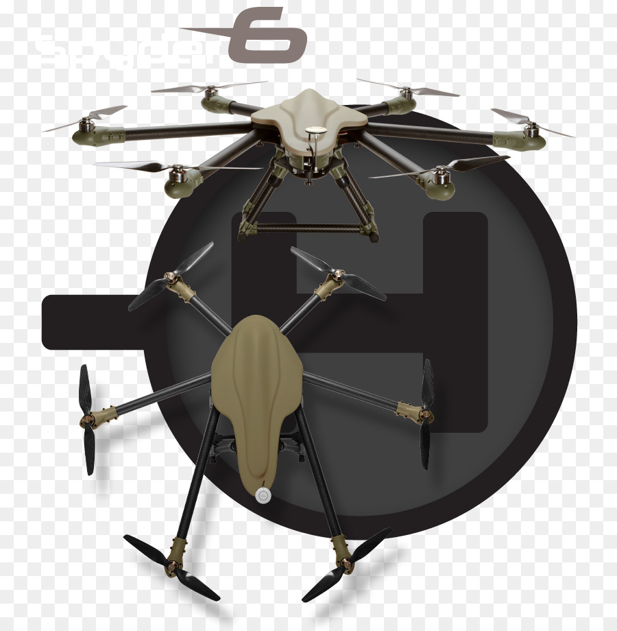 Hubschrauber rotor Multirotor Pfannkuchen Quadcopter Brushless DC electric motor - Spyder