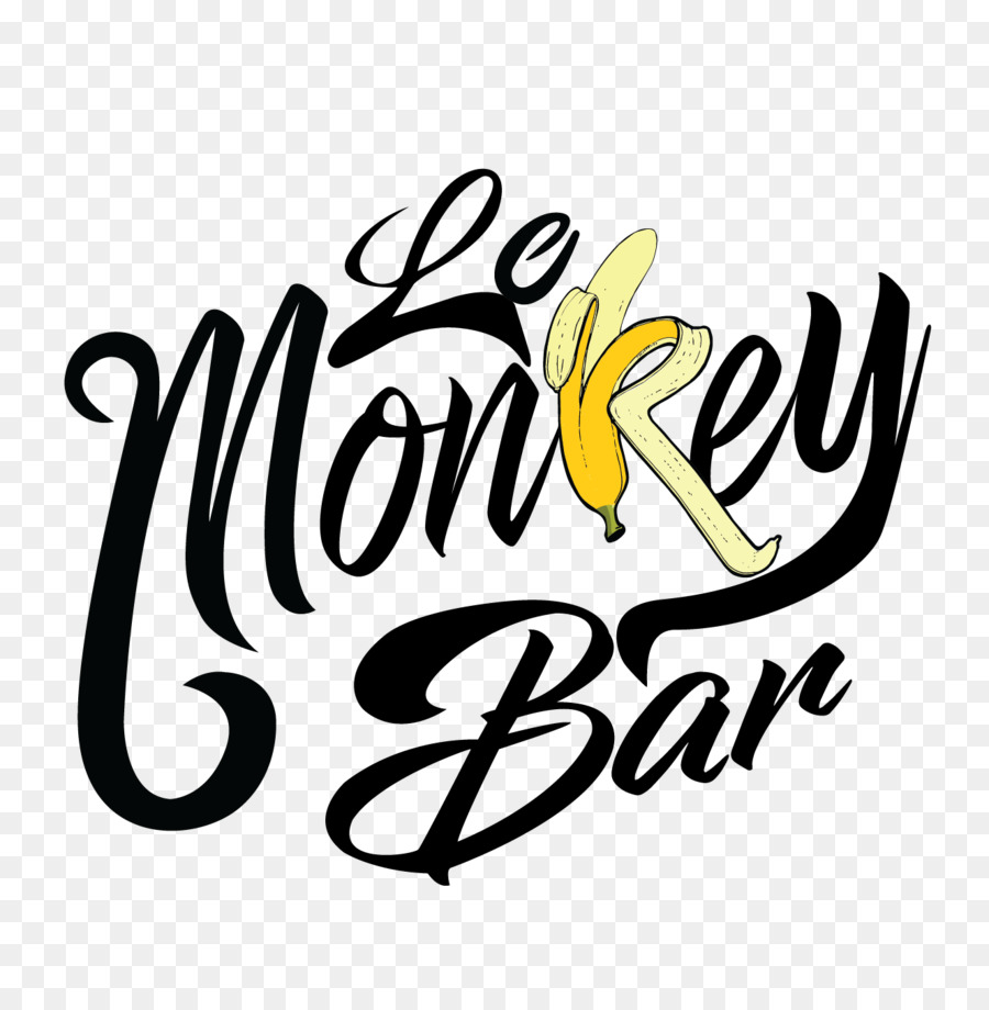 Esplanade Riel Saint Boniface, Winnipeg Le Monkey Bar Pflanzliche Ernährung Kalligraphie - Logoleiste