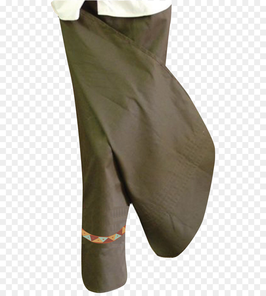 Pantaloni Kaki Collo - Tessuti africani
