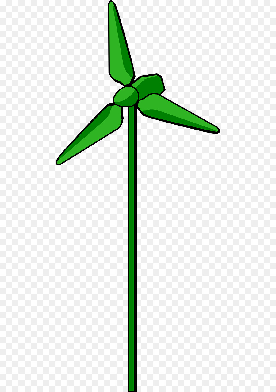 Wind turbine, Wind power, Clip art - Energie