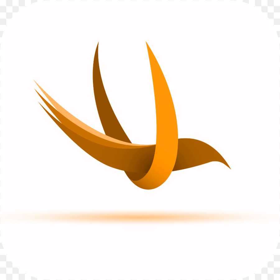 Logo Chim Nền Máy Tính Mỏ - con chim
